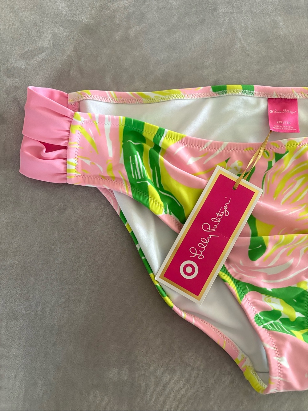Lilly Pulitzer x Target Pink & Green Swim Bottoms - XXL